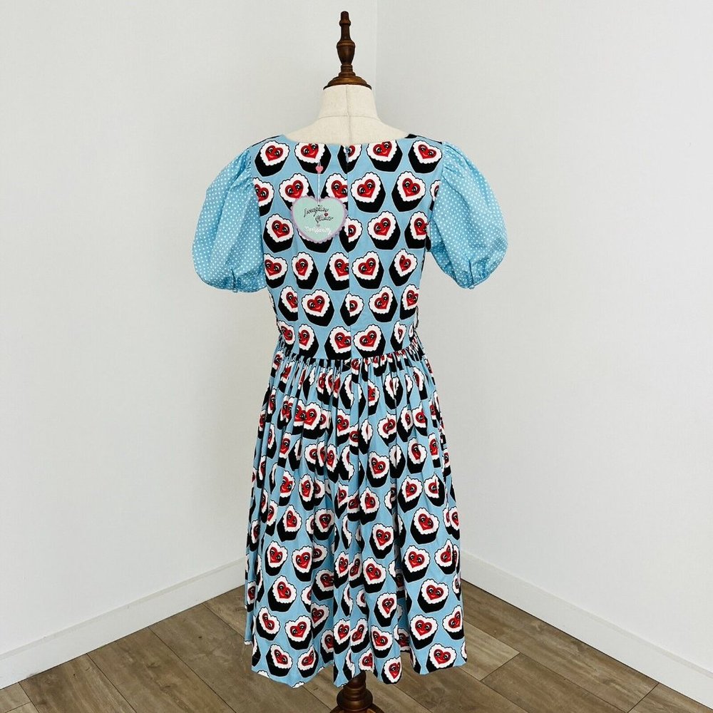 Irregular Choice x Sarsparilly Wonderful Wasabi Dress Sushi Kawaii Rockabilly M - Picture 7 of 10